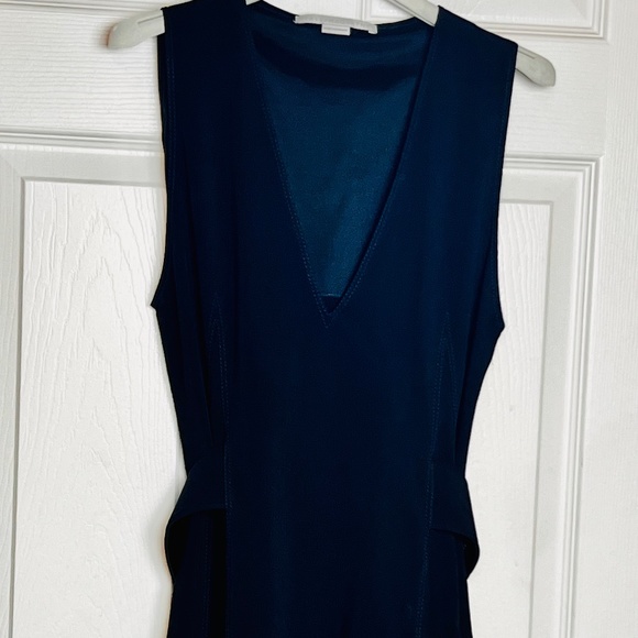 Stella McCartney Long Black Belted Gown Pictured in Allure Magazine - Picture 4 of 12